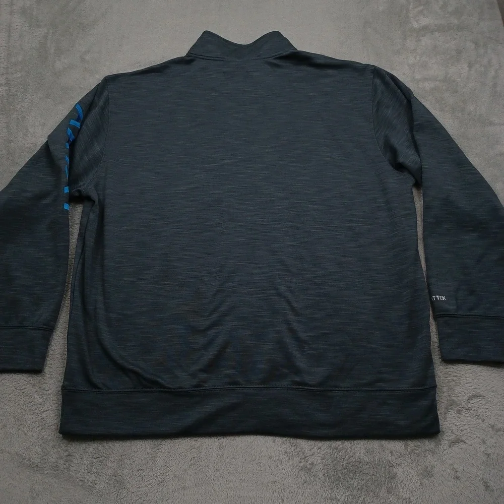 Ariat Sweater Mens XL Gray 1/4 Zip Tek Cold Series Workwear Casual Pullover